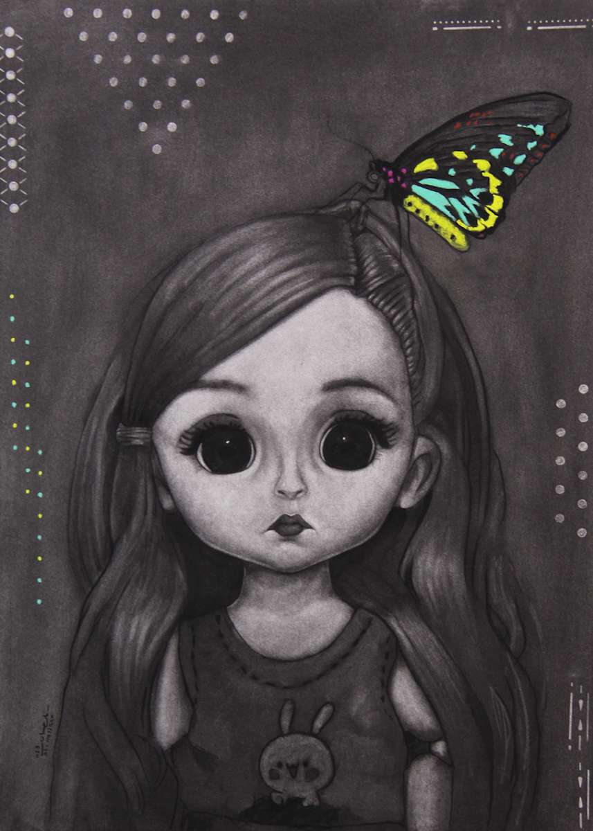 Curiosity - 2 (Poisonous Butterfly) by Ali Hassaan 
