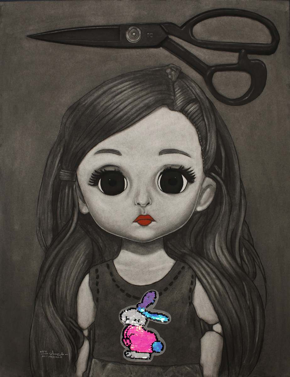 Sharp Blade 3 (The Scissors) by Ali Hassaan, Image 1.