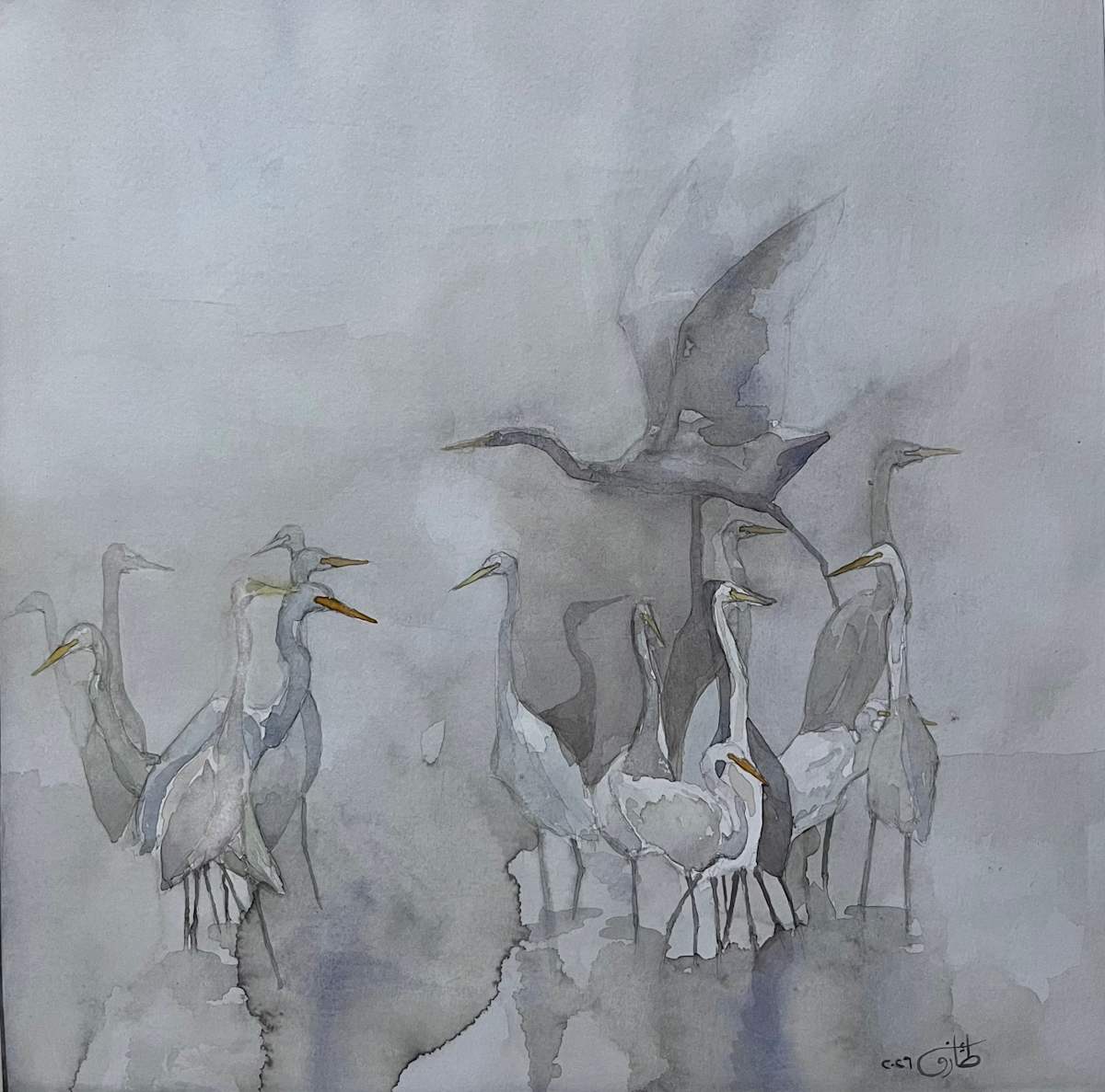 Flock II by Eman Tark, Image 1.