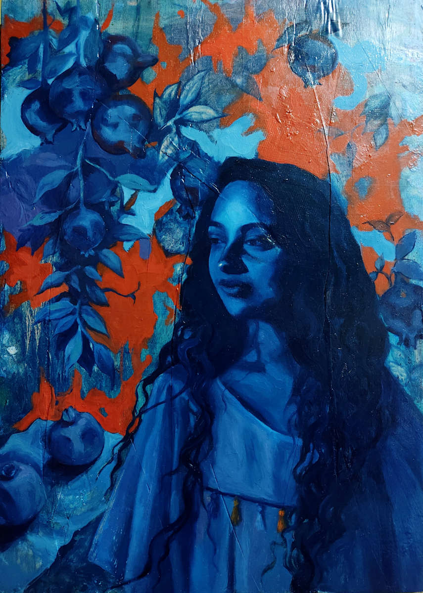 Blue Portrait by Arwa Ayman, Image 1.