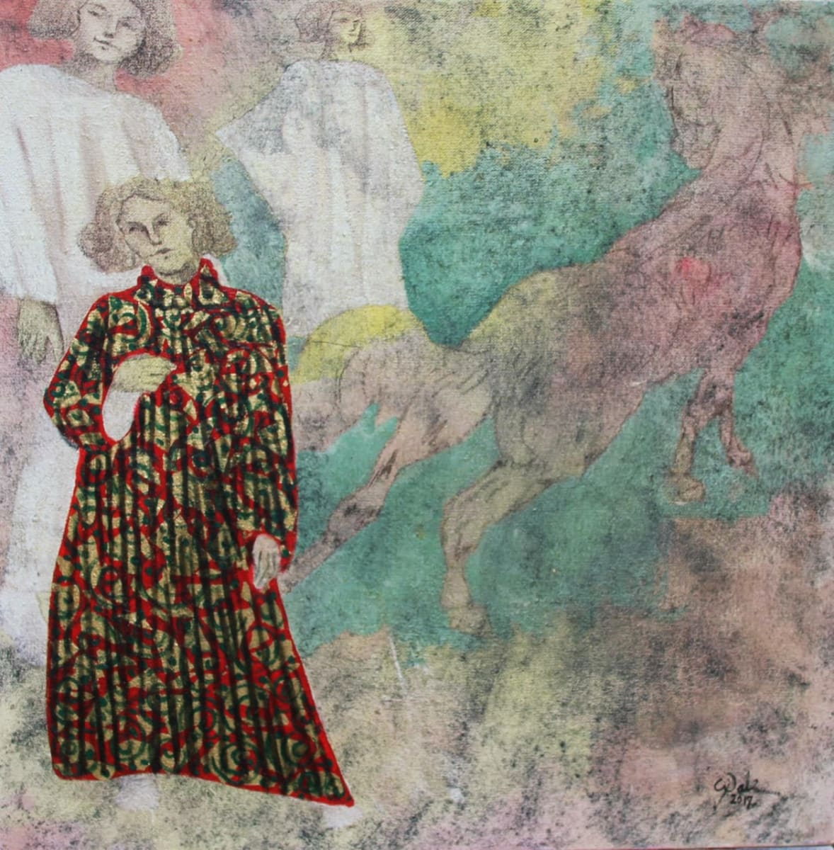 Women & Horse 2 by Walid Jahin, Image 24.