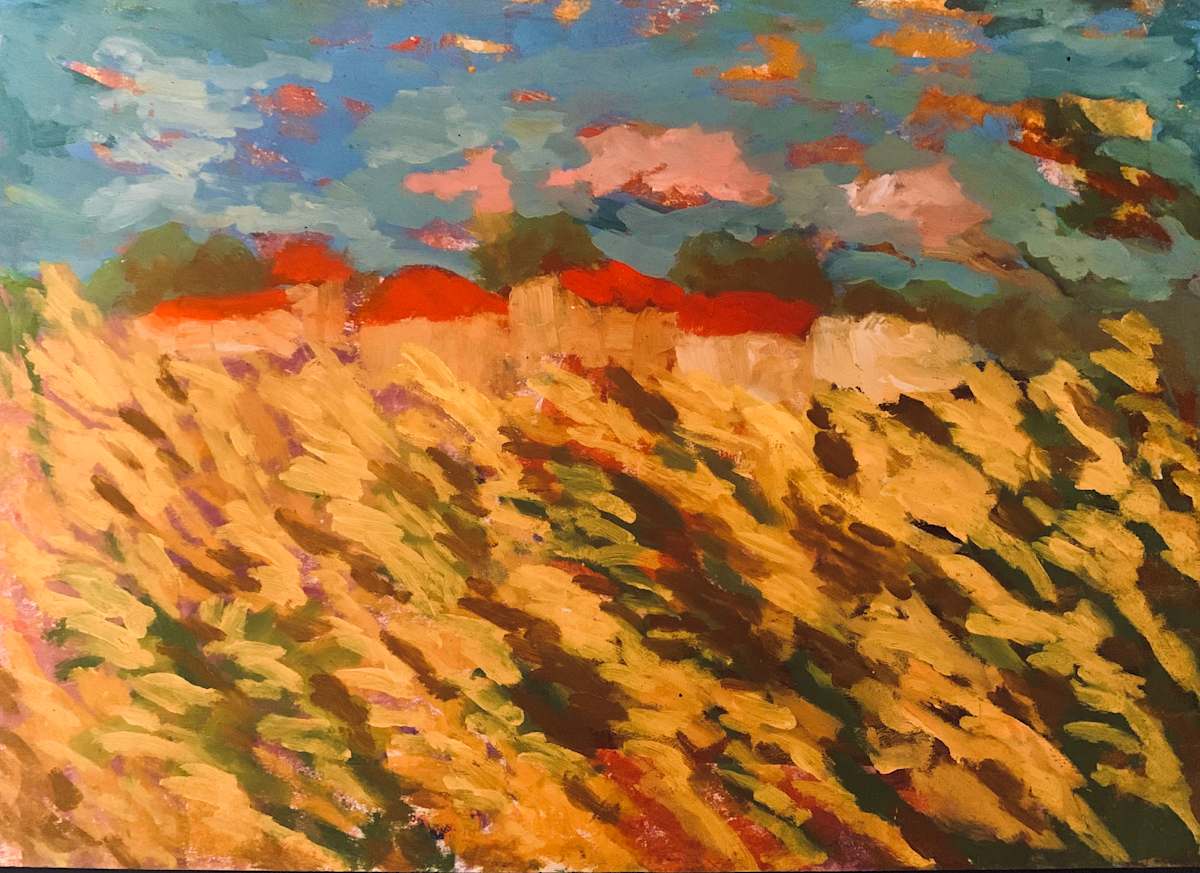 With the Wind by Hanan Ramadan, Image 1.
