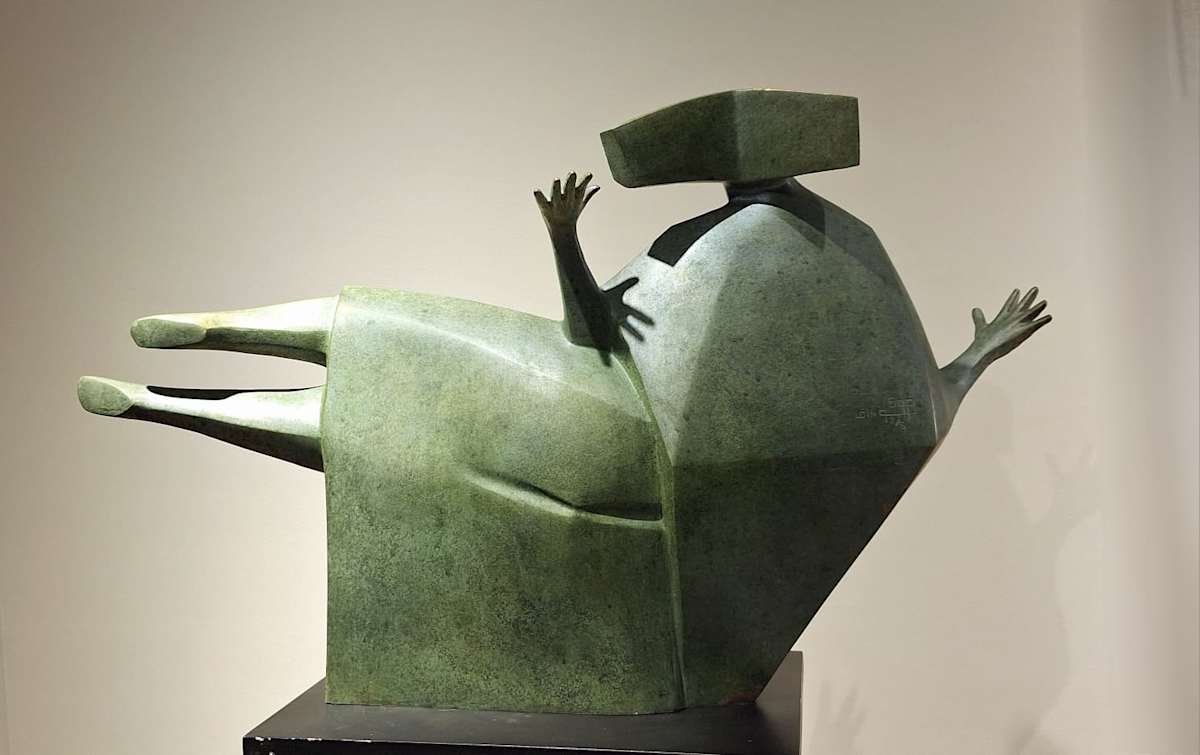A woman in a state by Marwa Youssif, Image 1.