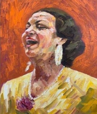 Om Kalthoum 6 by Wagih Yassa 