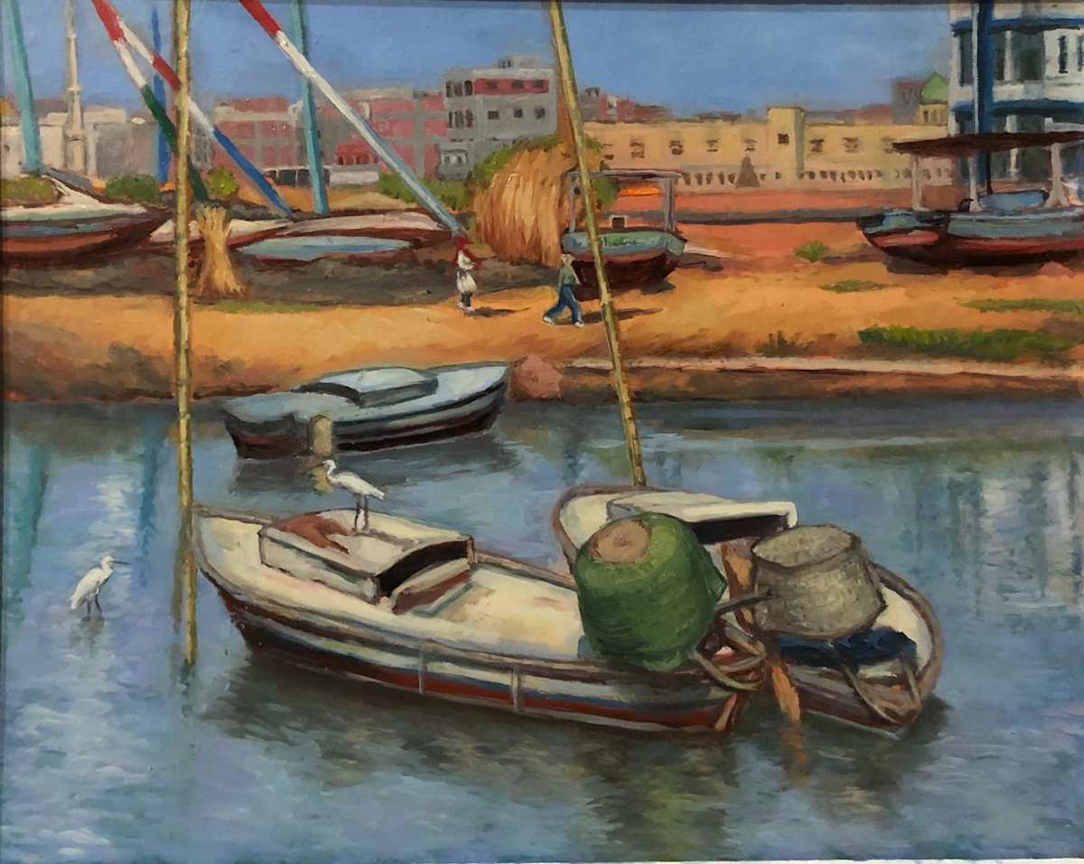 Boats 2 by Iman Abdelazim 