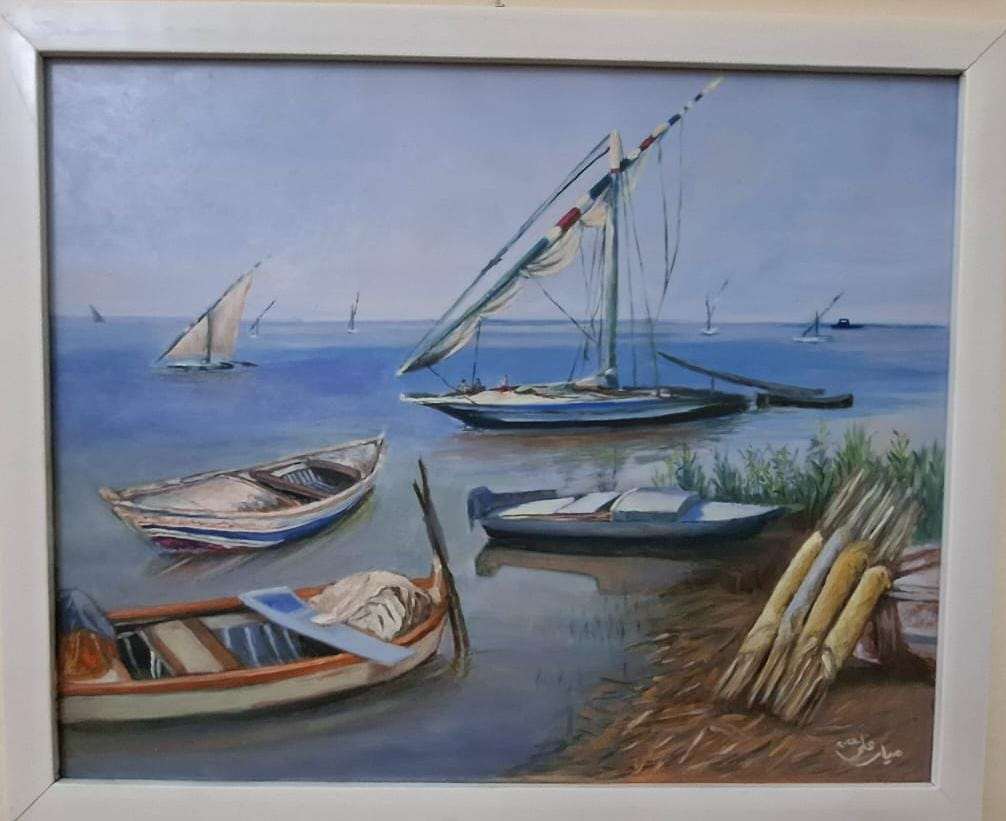 Boats 3 by Mayar Aly 