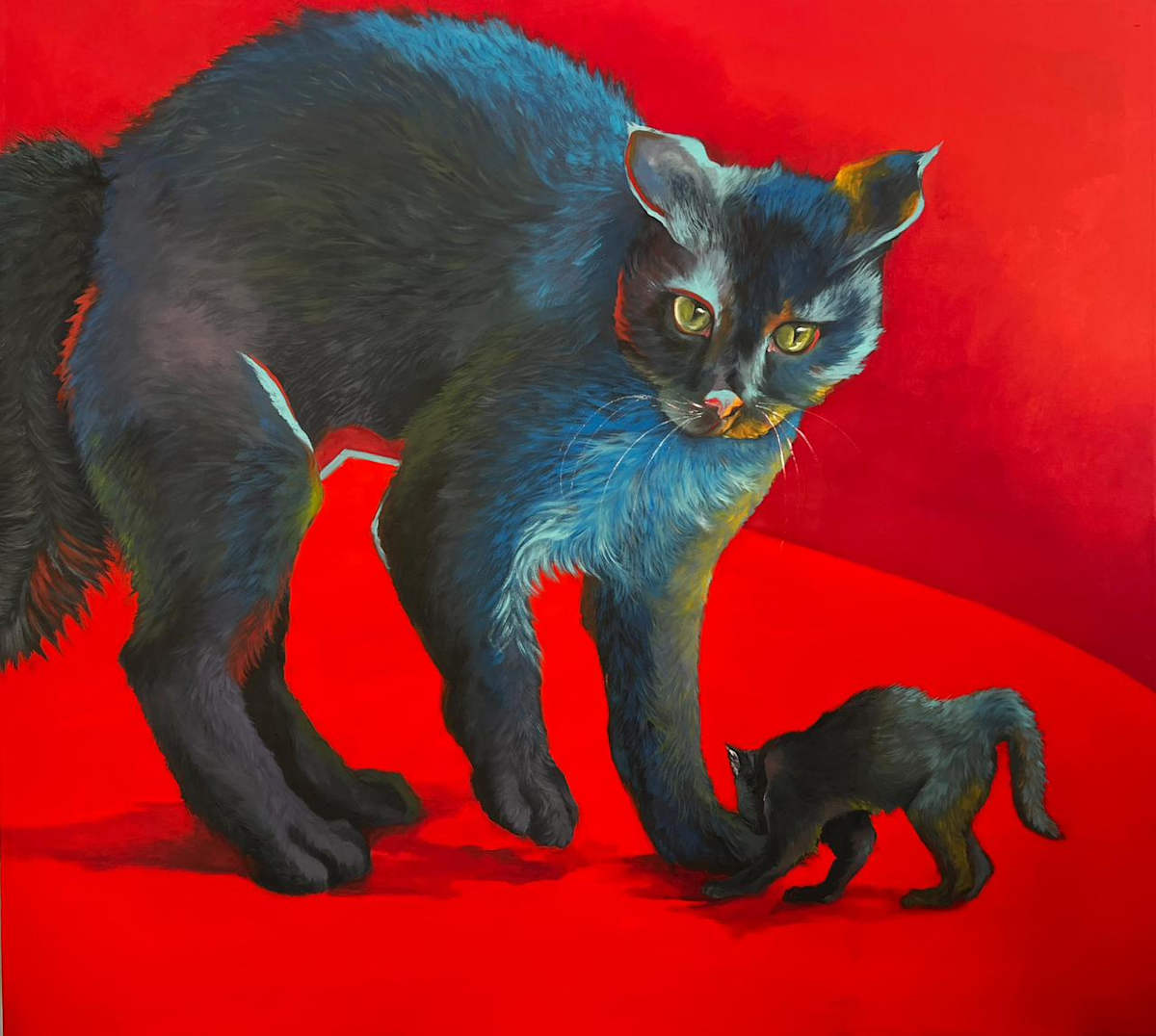 Cats Language 2 by Yumna Yakout, Image 1.