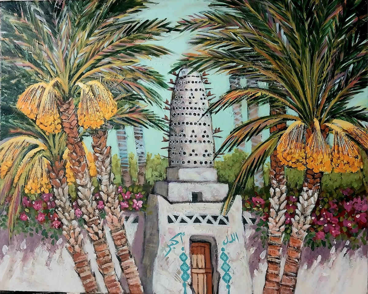 Palm Trees by Ibrahim Ghazala, Image 1.