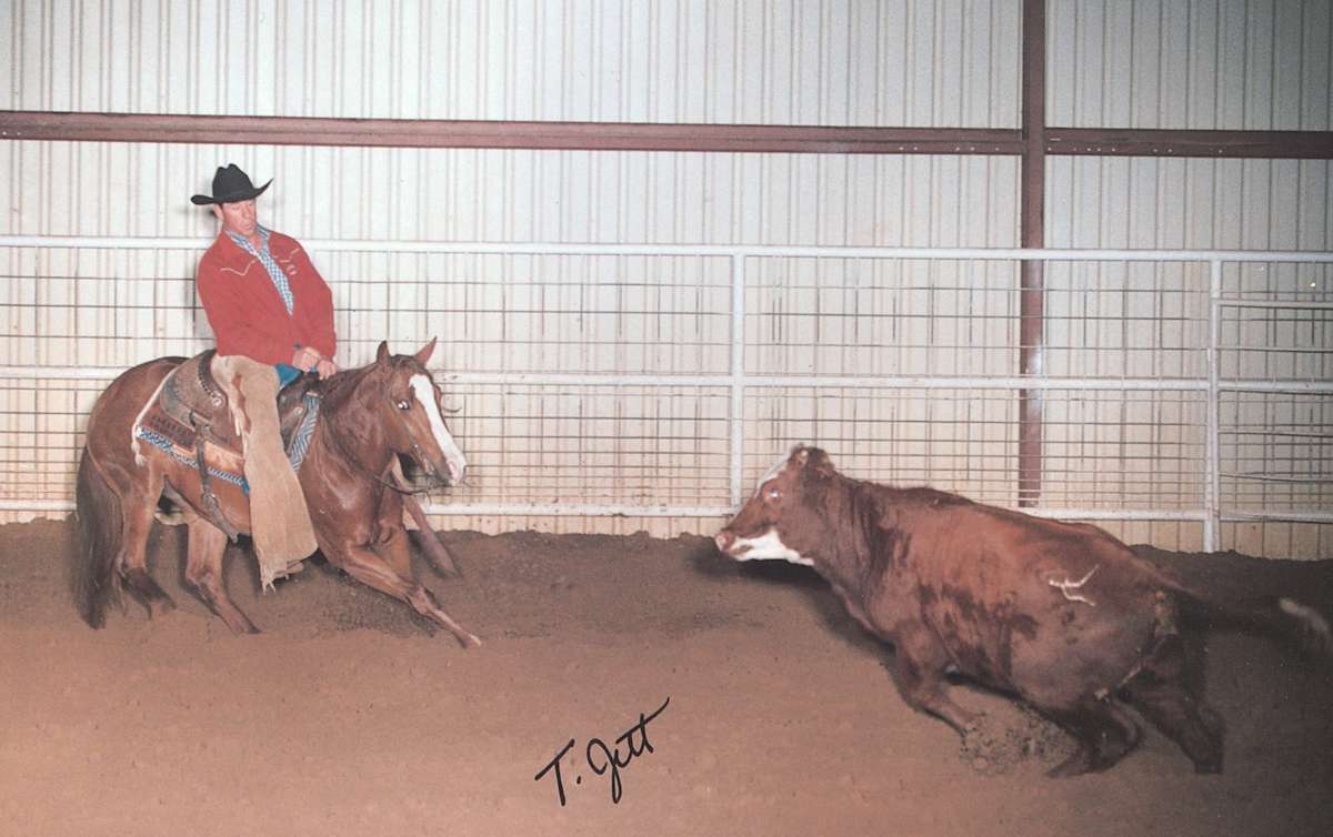 Ima Fancy King  Image: Ima Fancy King shown by Ken Myrick. 