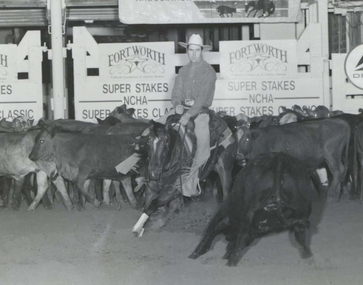 Laney O Lena  Image: Laney O Lena shown by Guy Woods, at the 1993 NCHA Super Stakes. 