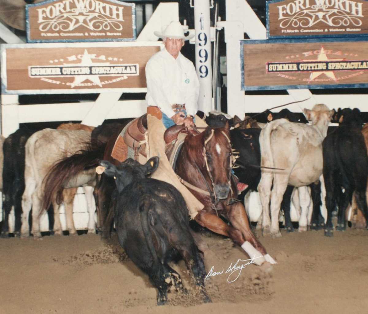 Gary Gist  Image: Gary Gist at the 1999 NCHA Derby.