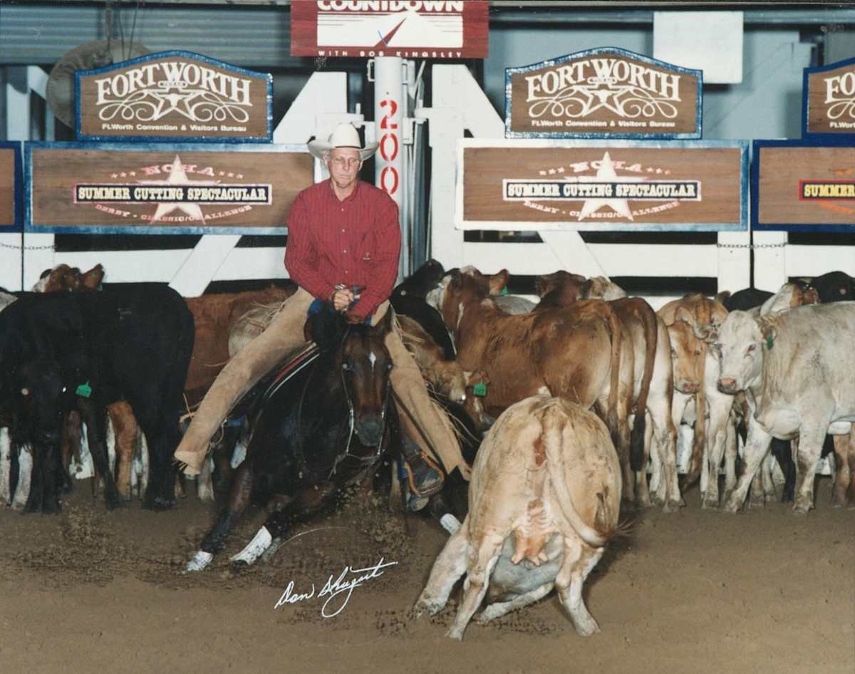 Robert Graves  Image: Robert Graves showing at the 2000 NCHA Derby.
