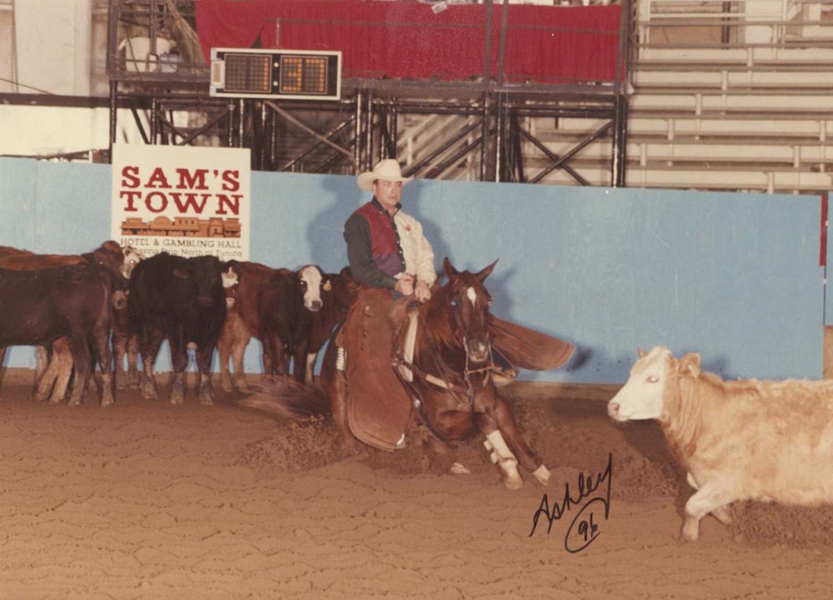 Donnie Obrien  Image: Donnie Obrien, showing in the 4 year old Open class