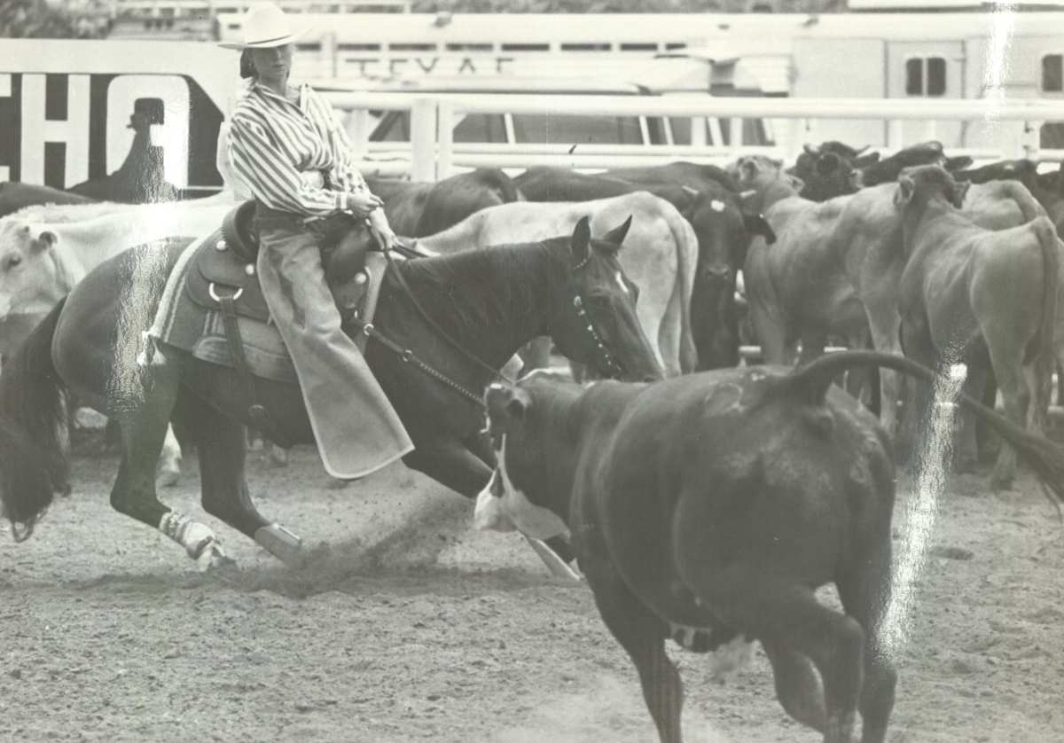 Johnie McManus  Image: Johnie McManus showing at the 1988 NHSRF. 