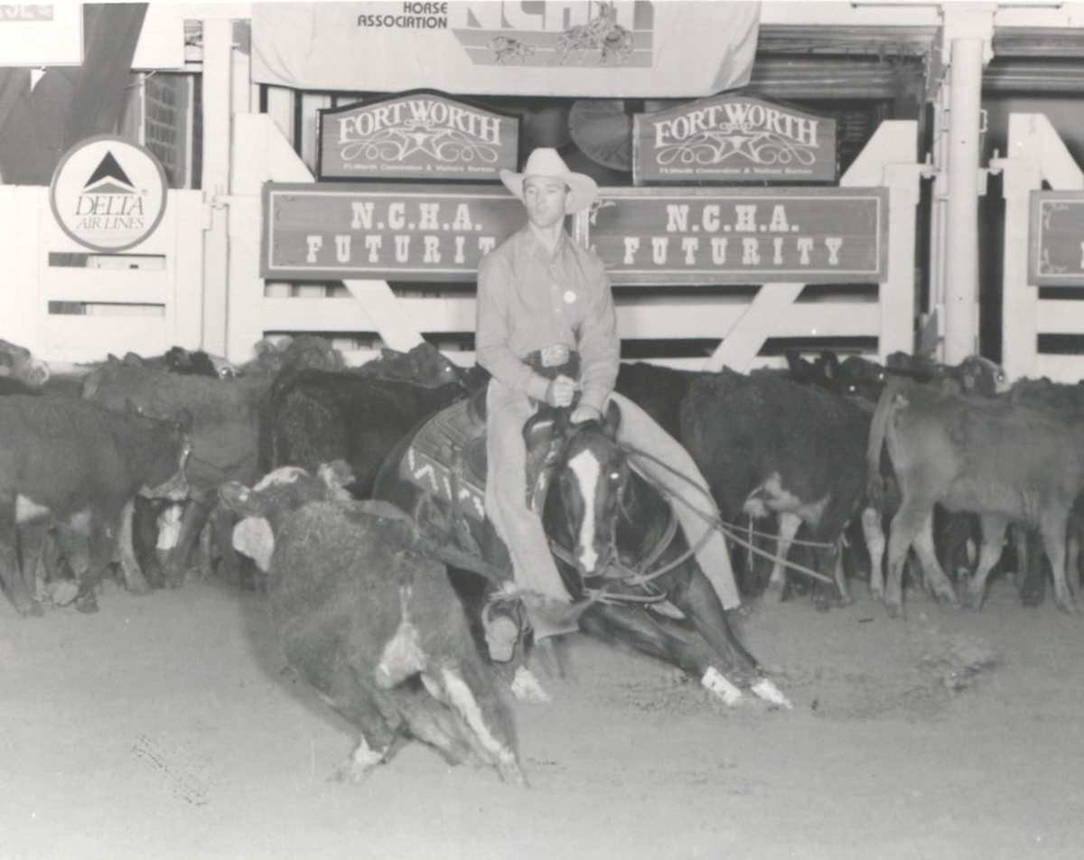 Olena Dually  Image: Olena Dually shown by Paul Hansma at the 1994 NCHA Futurity