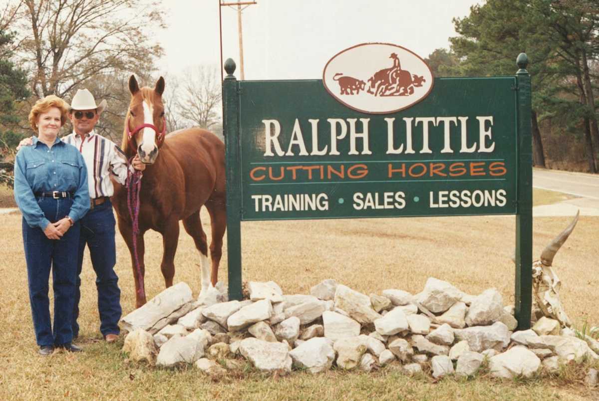 Ralph Little  Image: Ralph Little Cutting Horses