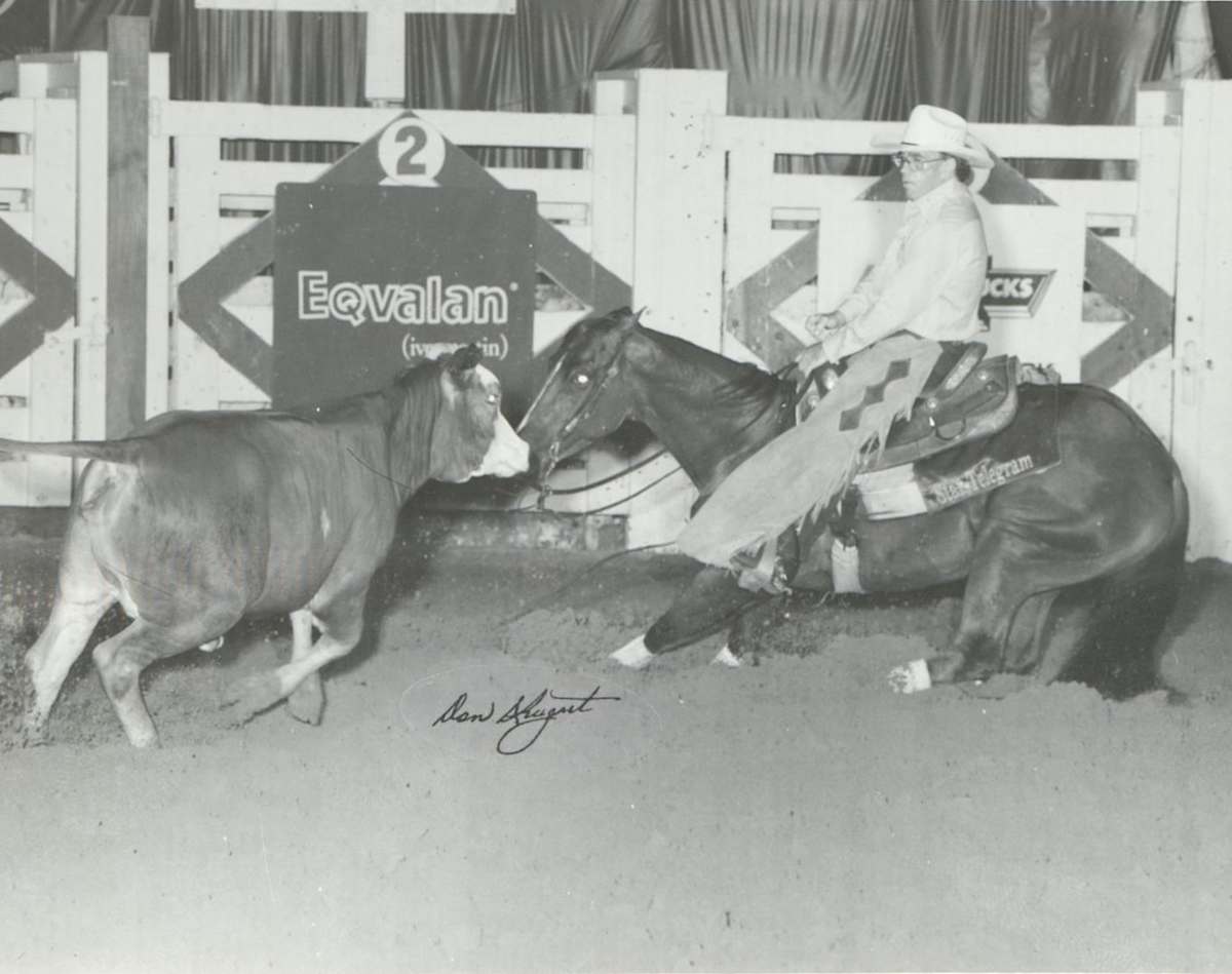 Tommy Manion  Image: Tommy Manion at the 1991 NCHA Summer Spectacular. 