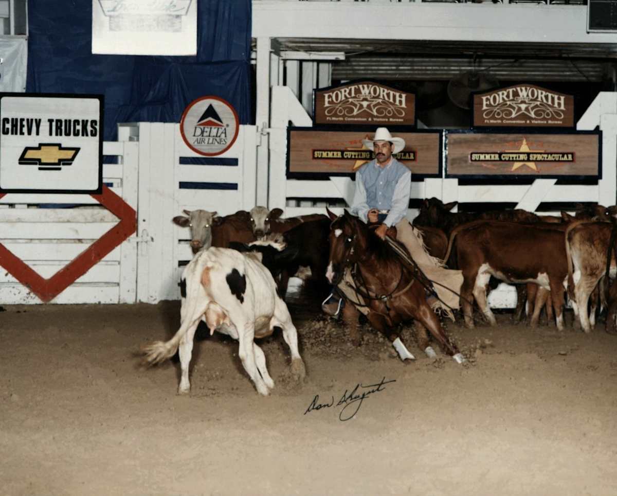 Acencion Banuelos  Image: Ascencion Banuelos at the NCHA Summer Spectacular.