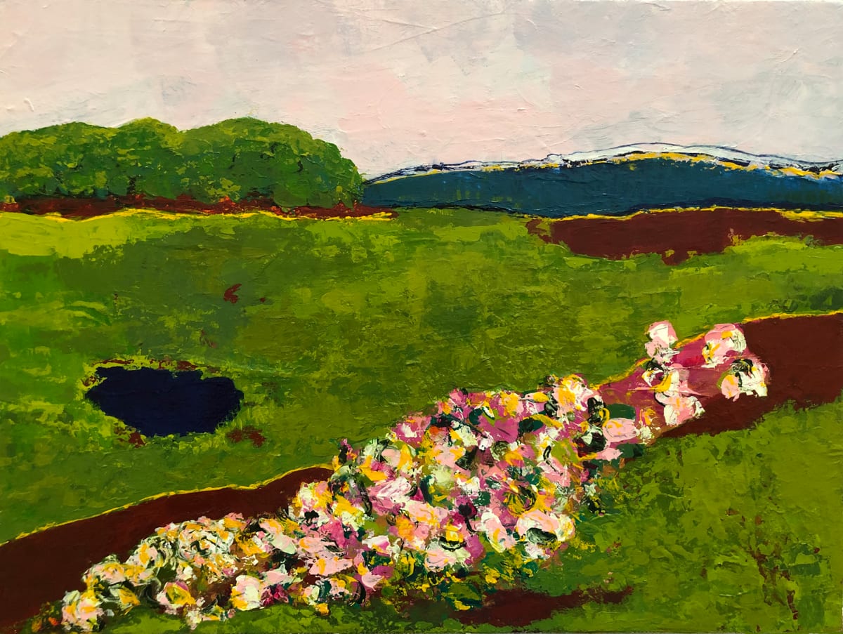 California Landscape, Summer by Mary Lonergan Art 