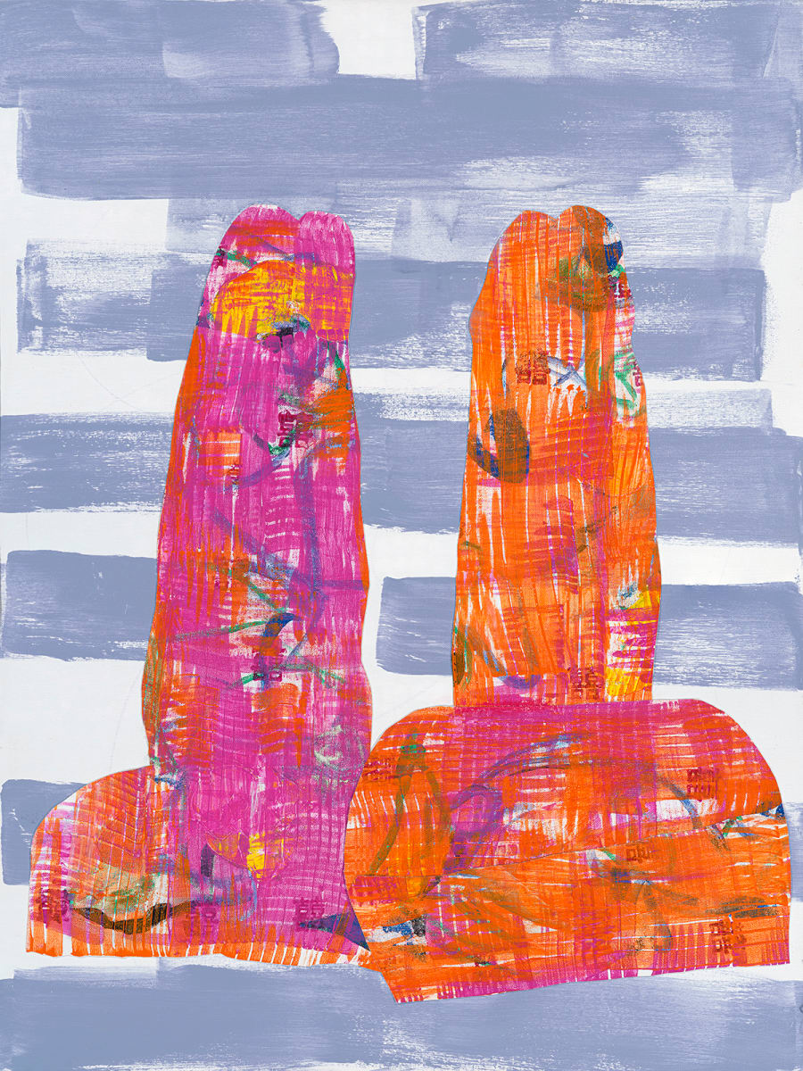 Double Happiness Penises by Mary Lonergan Art, Image 1.