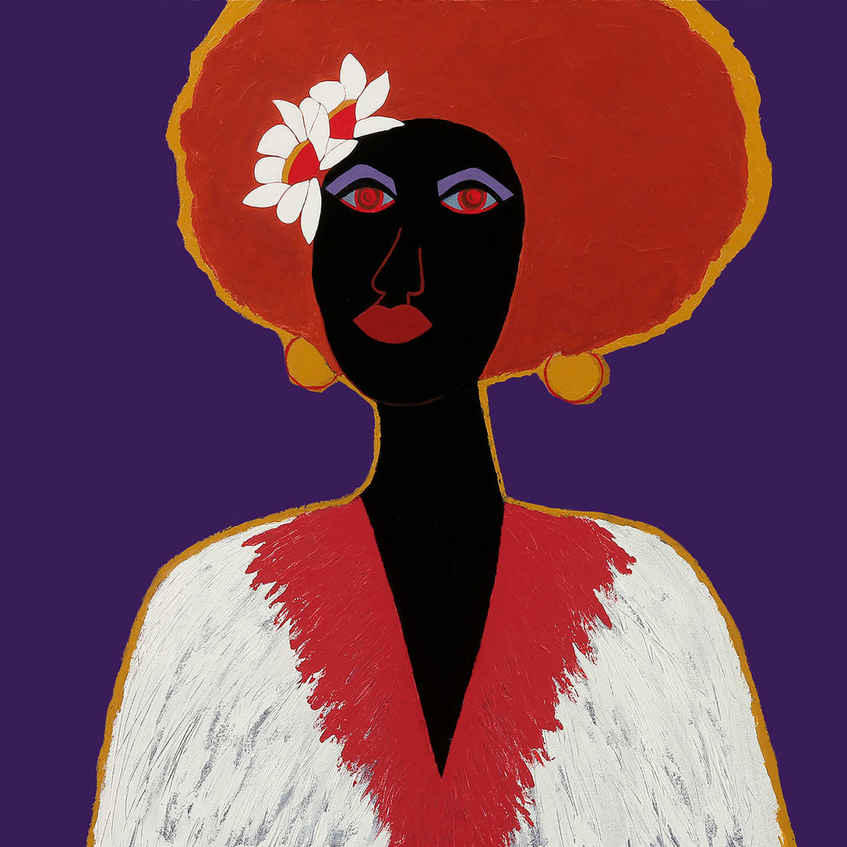 Magnolia Afro by Mary Lonergan Art, Image 1.