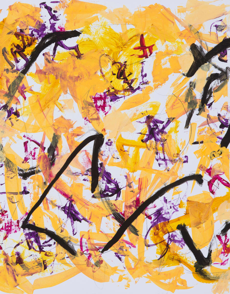 Aerial View, Yellow by Mary Lonergan Art, Image 1.