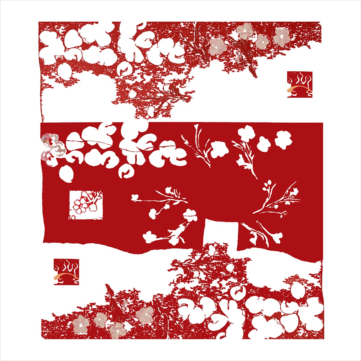 Asian Red (print) by Mary Lonergan Art, Image 1.
