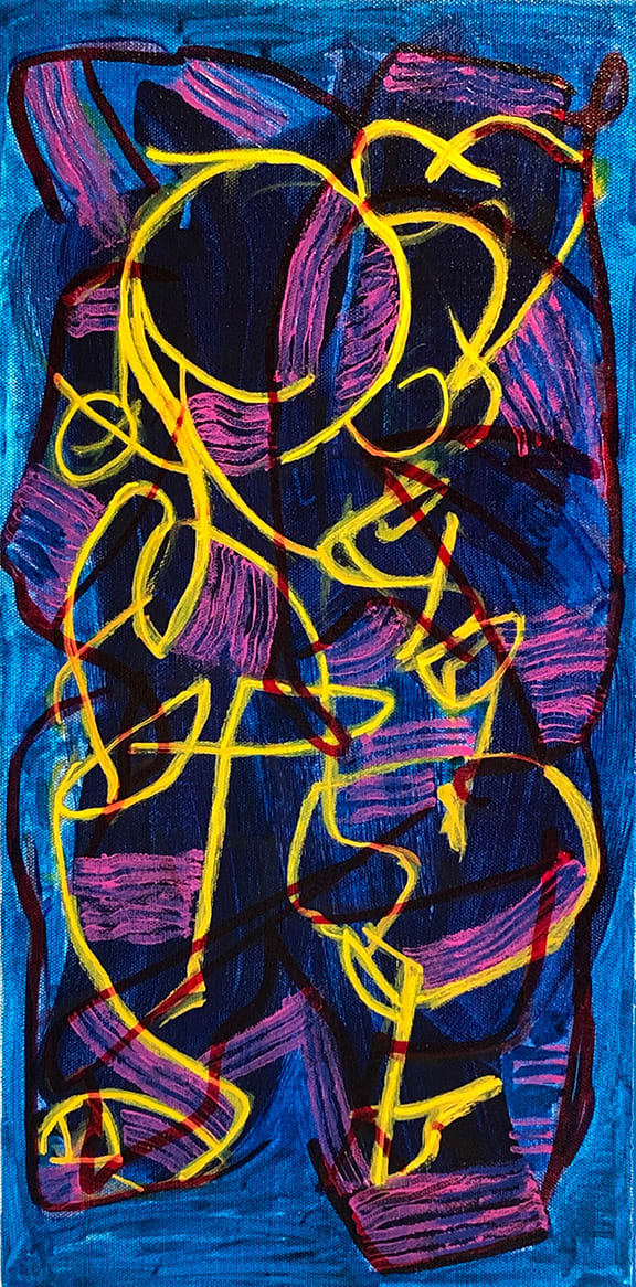 Dancing Kachina by Mary Lonergan Art 