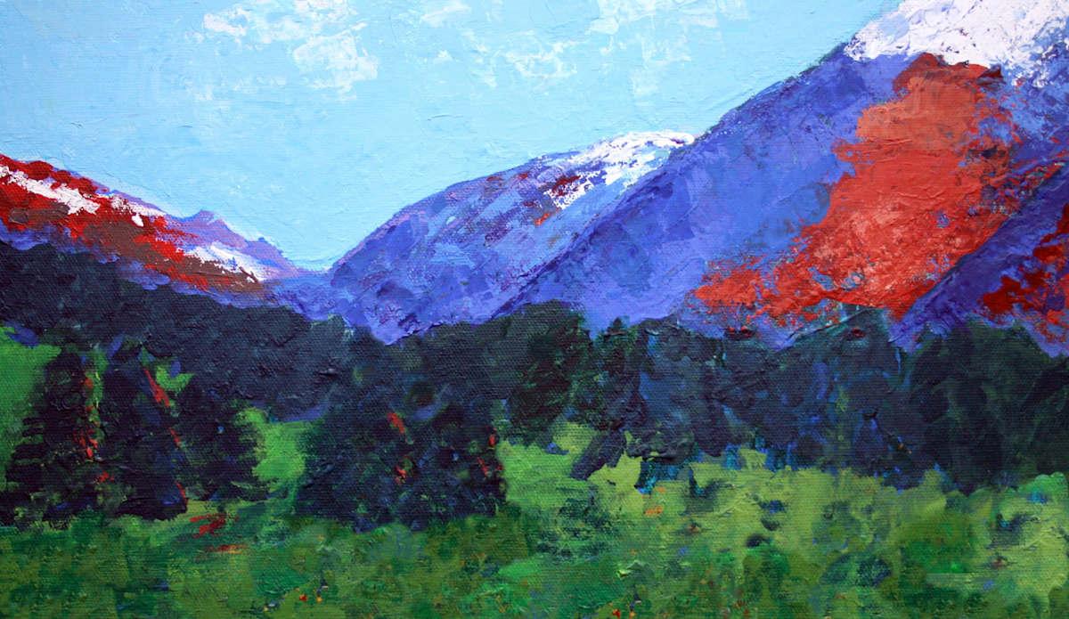 Mountain Sky (print) by Mary Lonergan Art 