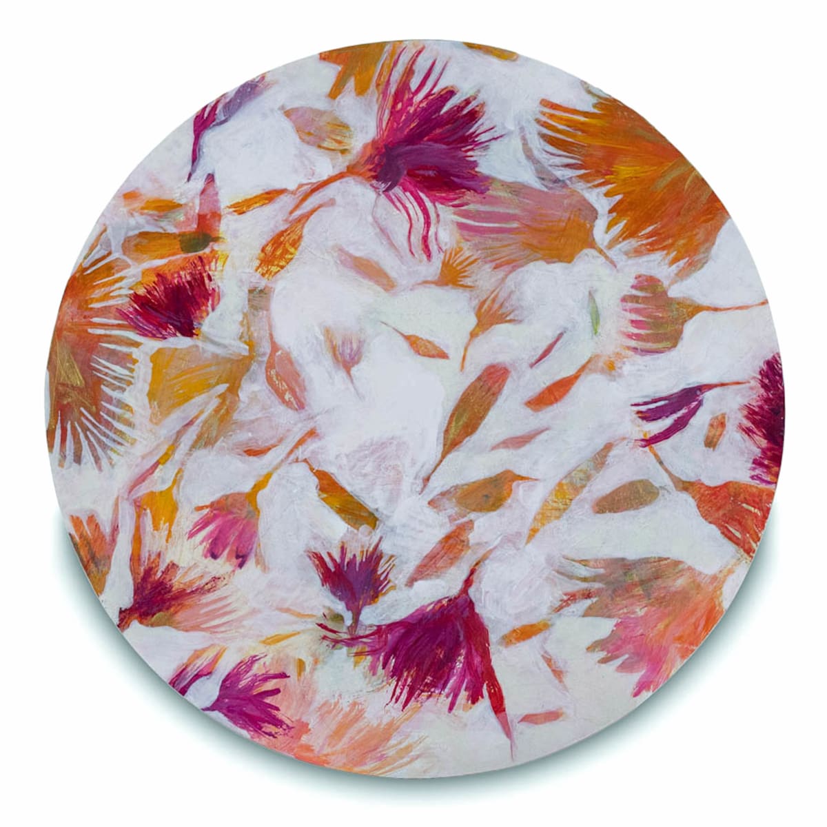 A Simpler Farewell by Doris Wasserman  Image: Acrylic, graphite, cold wax on panel