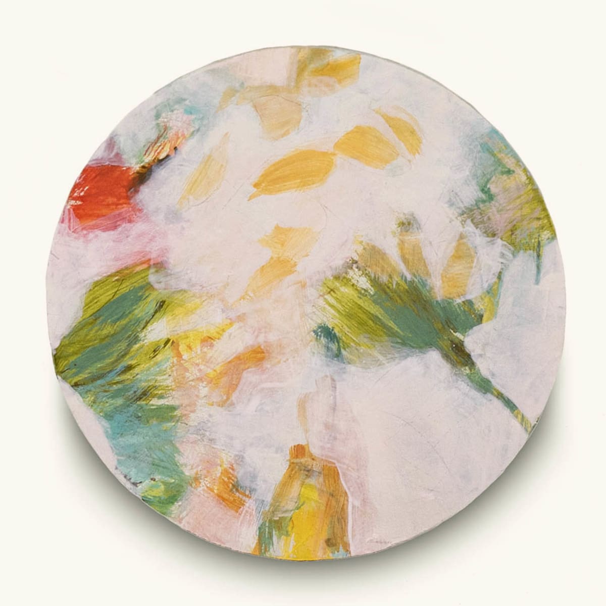 Little Sister 2 by Doris Wasserman  Image: Acrylic, graphite, cold wax on panel