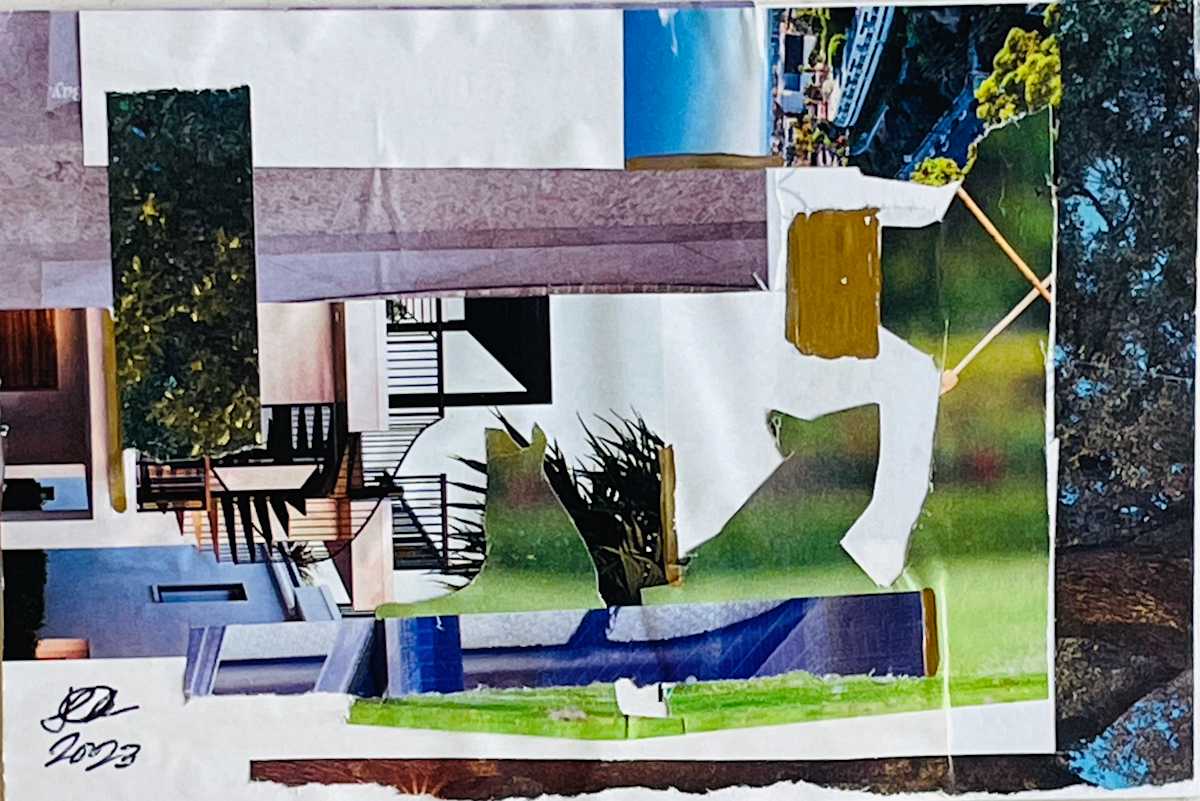 Backyard Patio by Iggy & Jean Font 