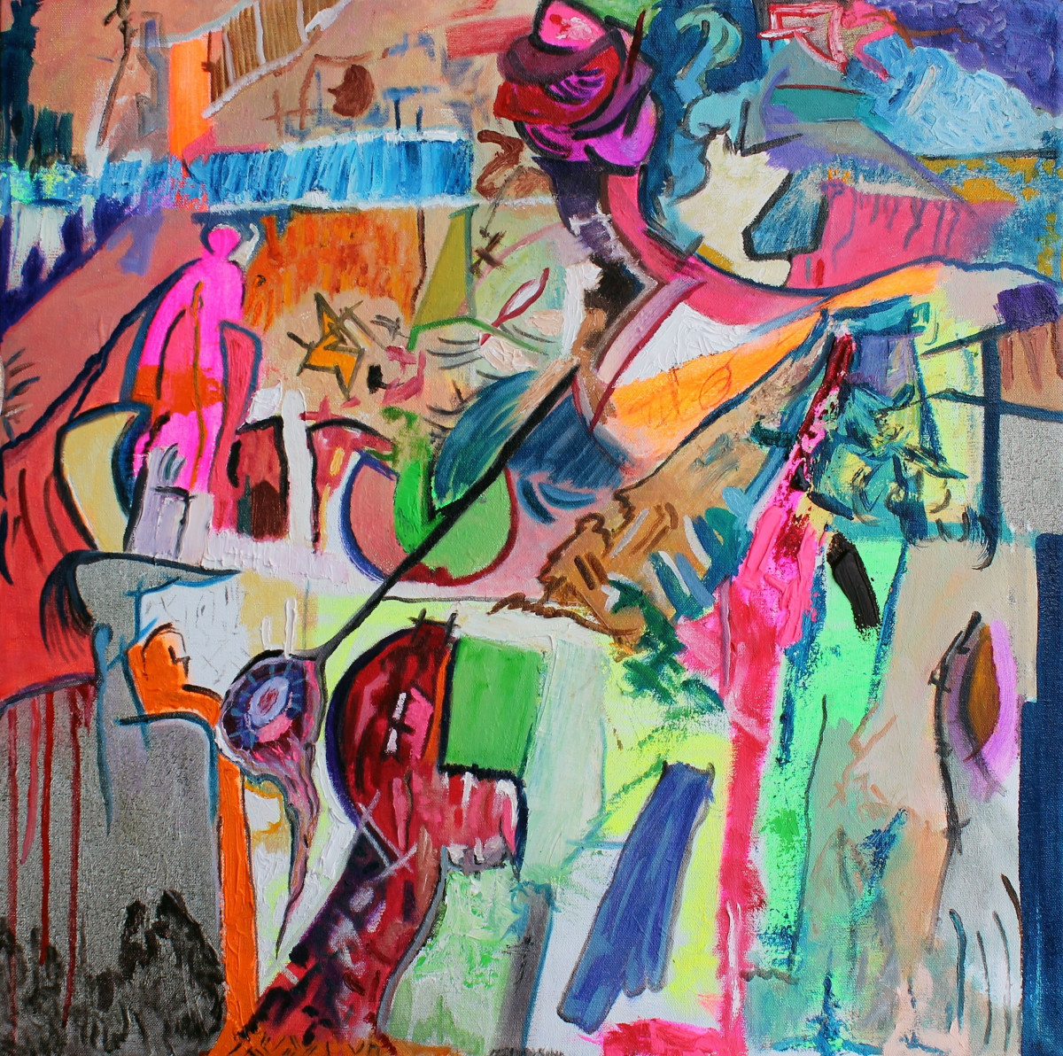 Five Problems - 004 (depression created by Ignacio Font ) by Jean & Iggy Font 