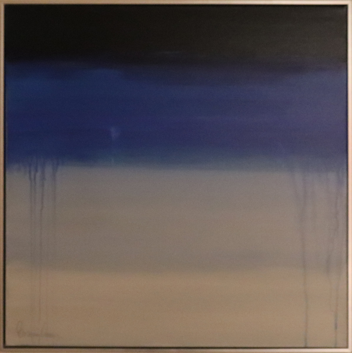 Blue Study by Barry Lantz 