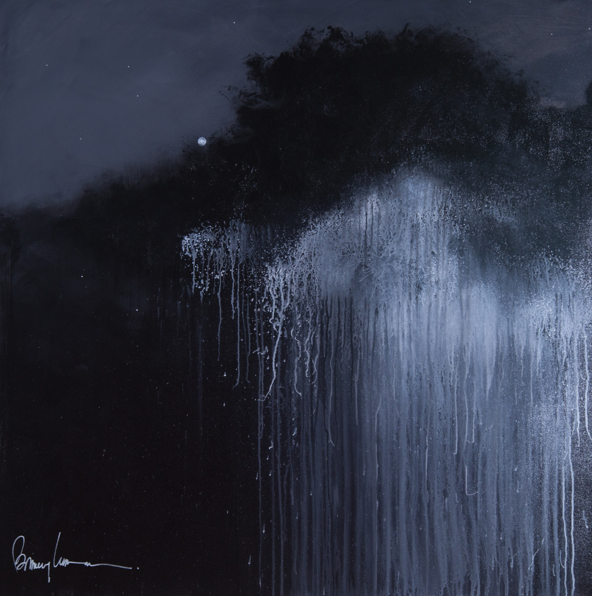 Home Alone Moon by Barry Lantz 