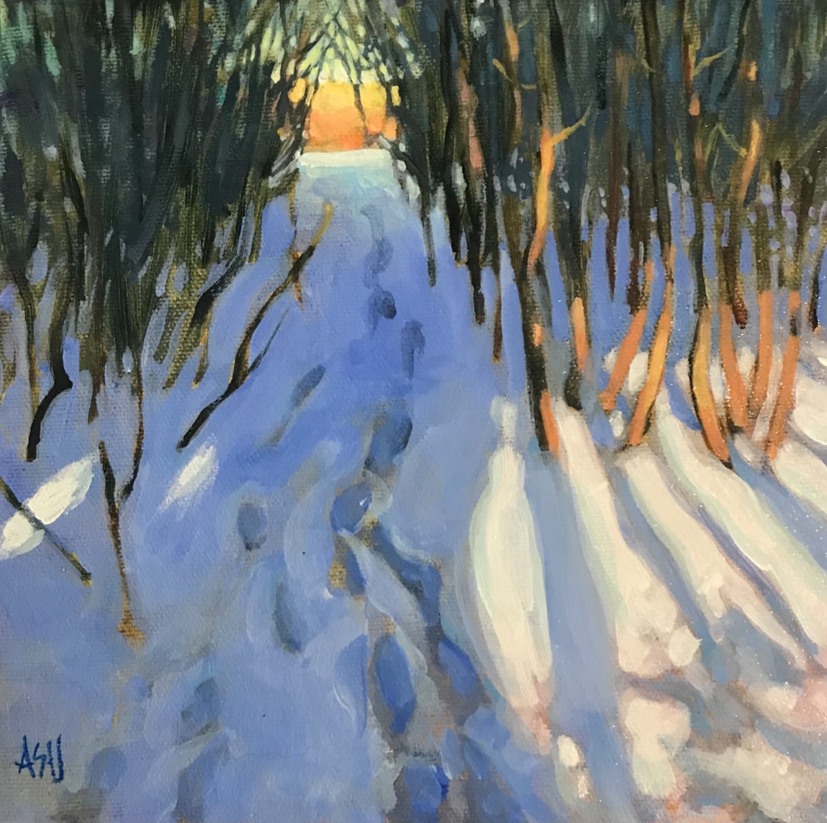 Where the Deer Go by Angela St Jean 