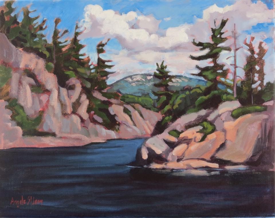 Keyhole Bay by Angela St Jean 