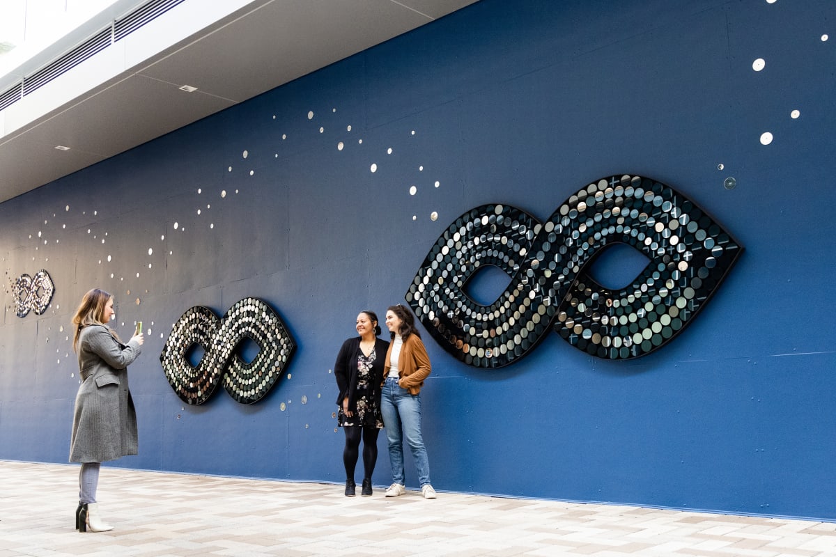 Infinite Gaze by Virginia Fleck  Image: photo credit: Lawrence Elizabeth Knox