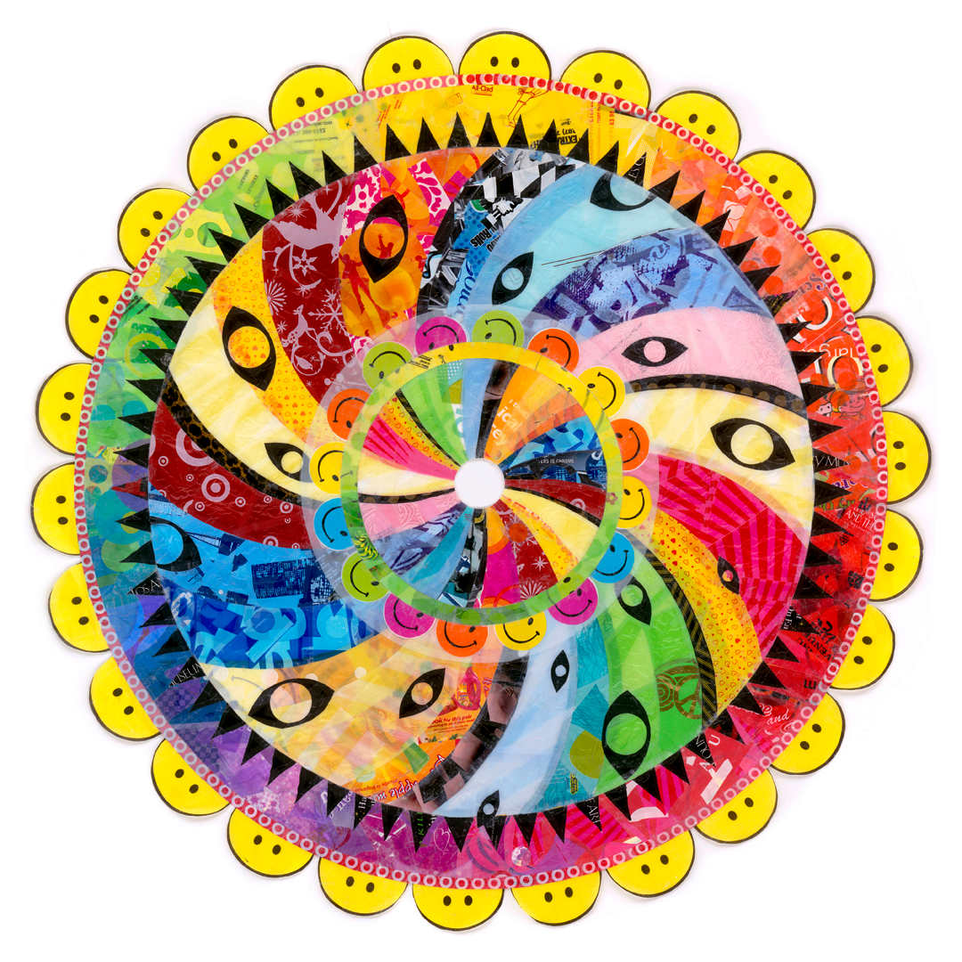 Happy Fun Mandala by Virginia Fleck, Image 1.