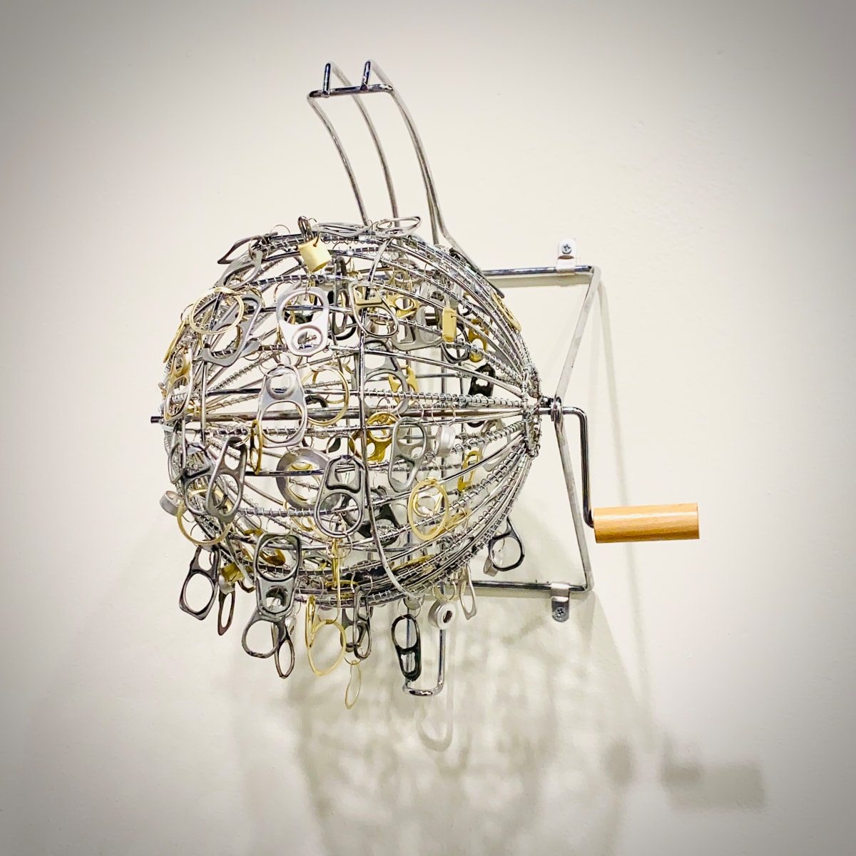 Hand-Cranked Sound Bath #8 by Virginia Fleck 