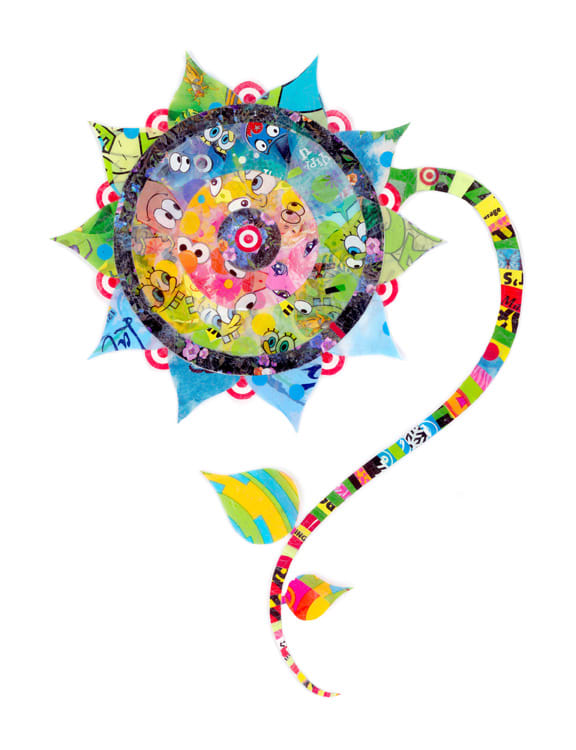 Wild Flower by Virginia Fleck 