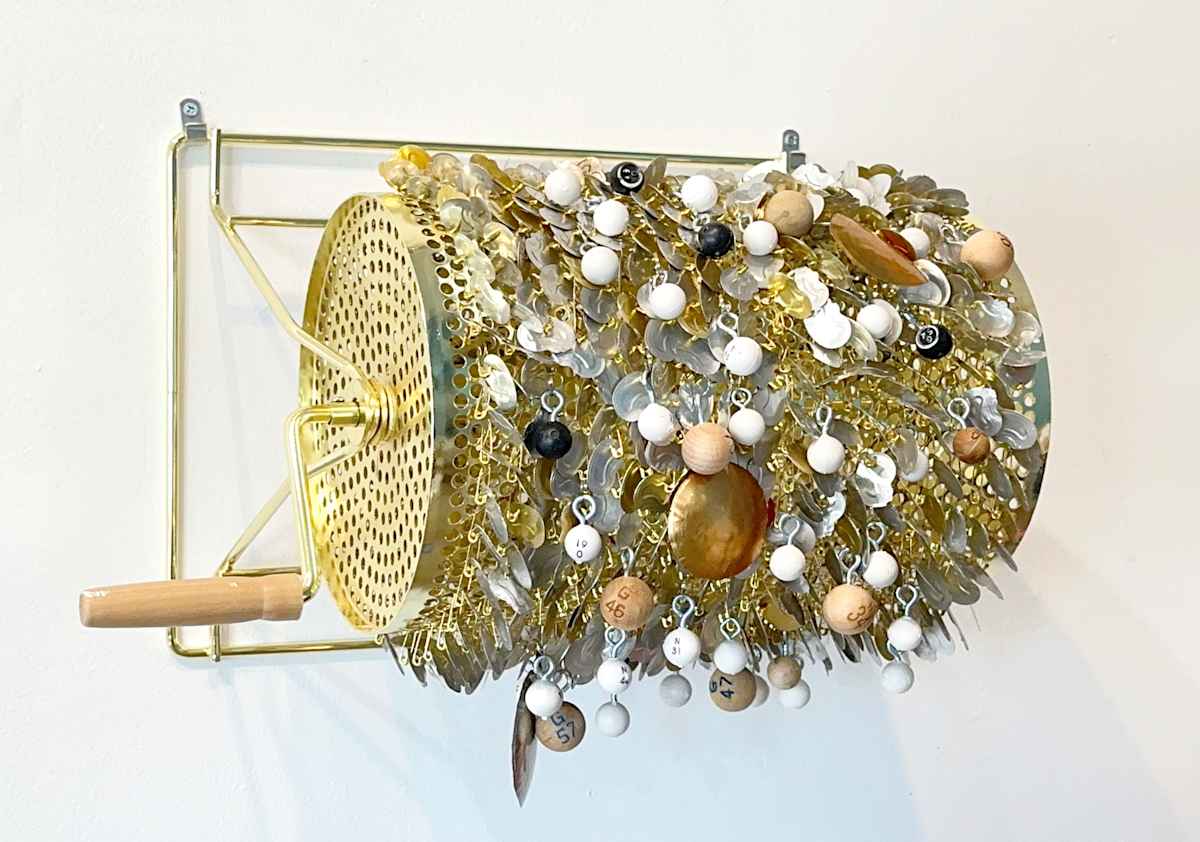 Hand Cranked Luck Generator #1 by Virginia Fleck  Image: Hand Cranked Luck Generator #1