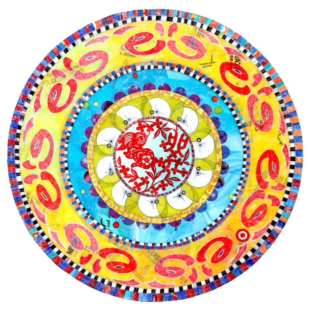 Power Flower Mandala by Virginia Fleck, Image 1.