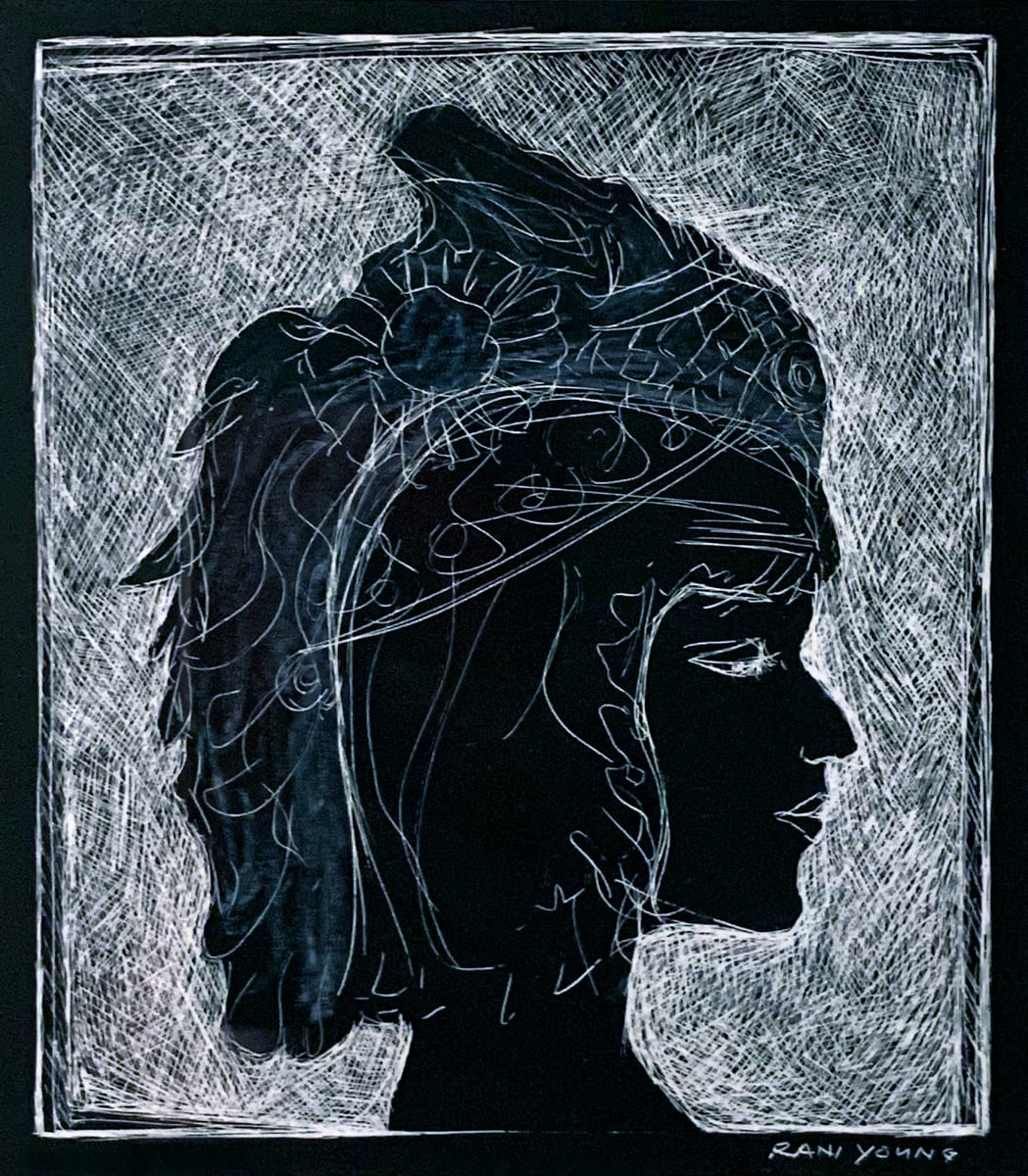 Cleopatra in Headdress by Rani Young 