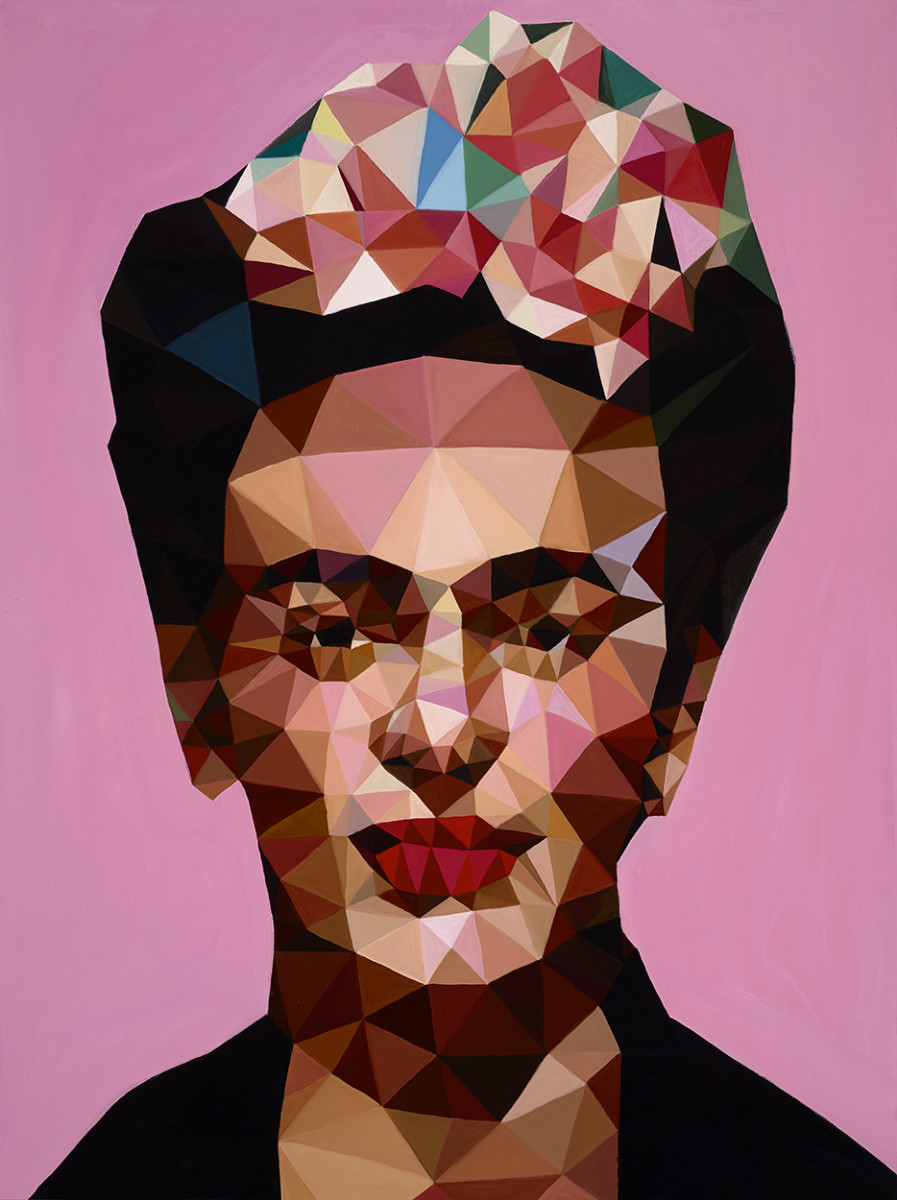 SENORA KAHLO - ORIGINAL OIL PAINTING by Angie Jones 