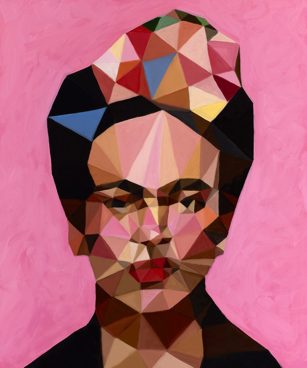 FRIDA I - ORIGINAL OIL PAINTING by Angie Jones 