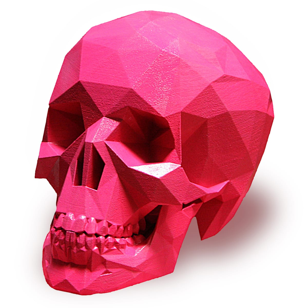 LUMINOUS OPERA SKULL - 3D PRINT by Angie Jones 