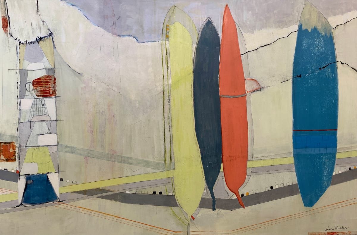 Crossing The Line by Lori Rhodes Art 