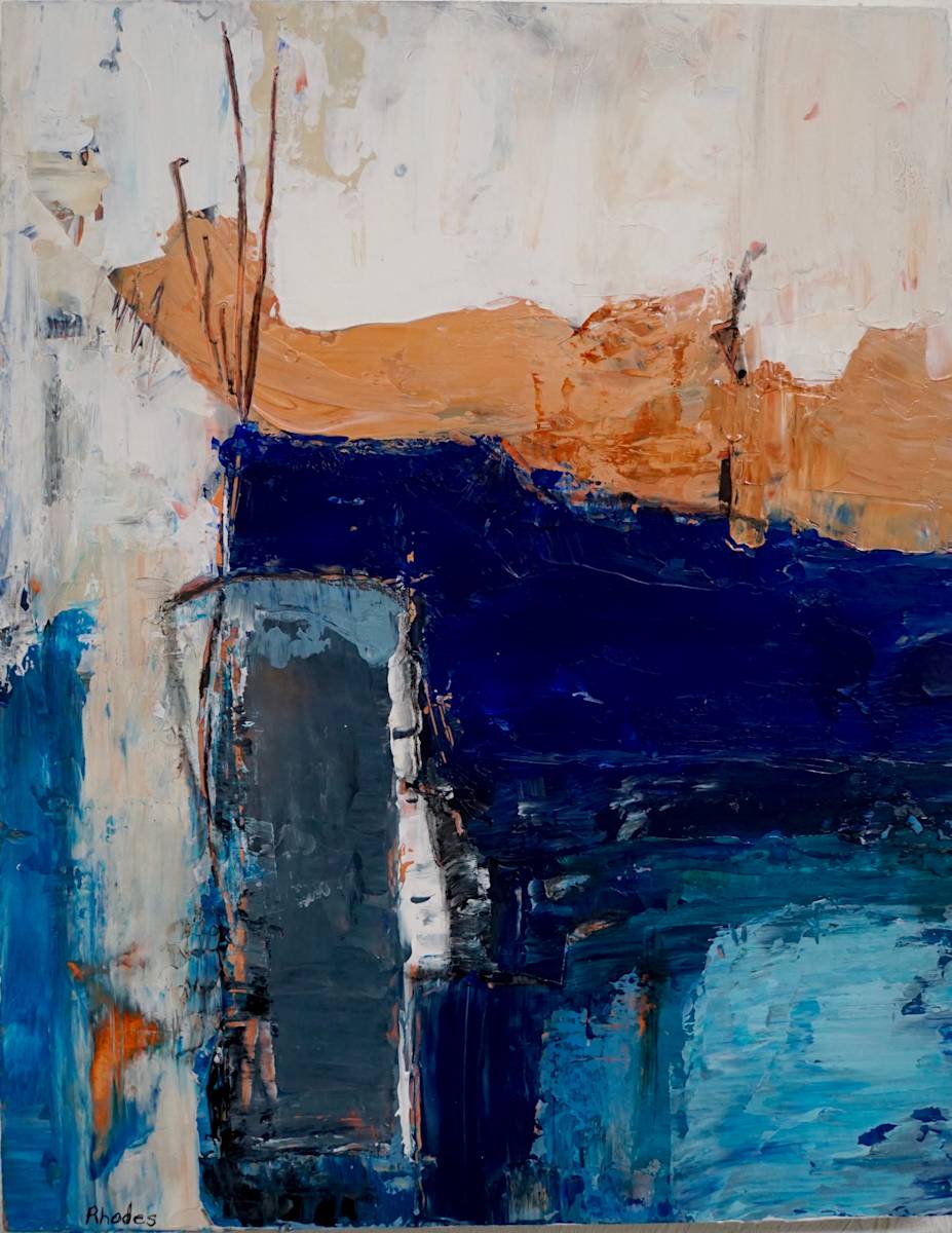 Blue Door by Lori Rhodes Art, Image 1.