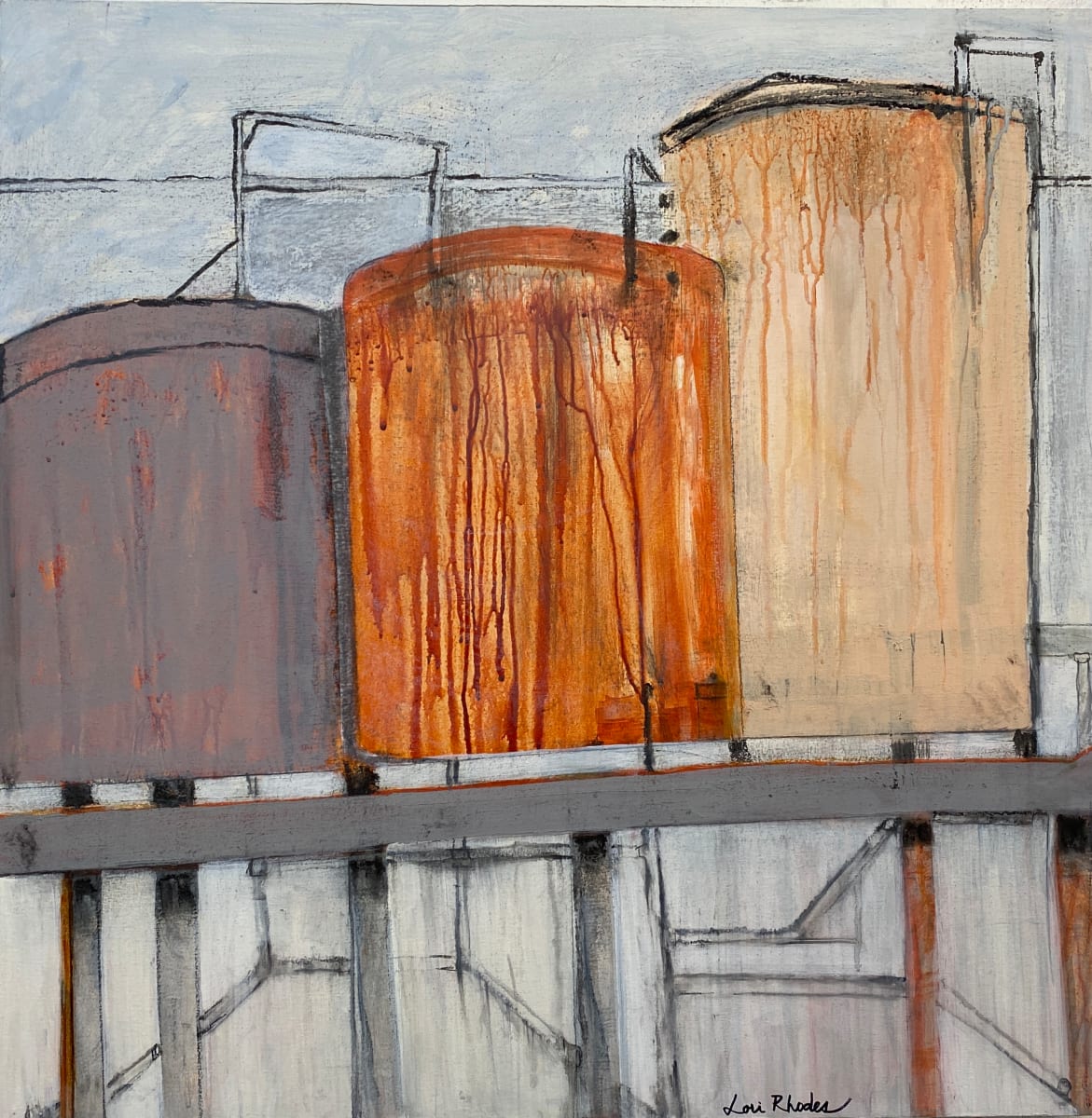 Trickle Down by Lori Rhodes Art, Image 1.
